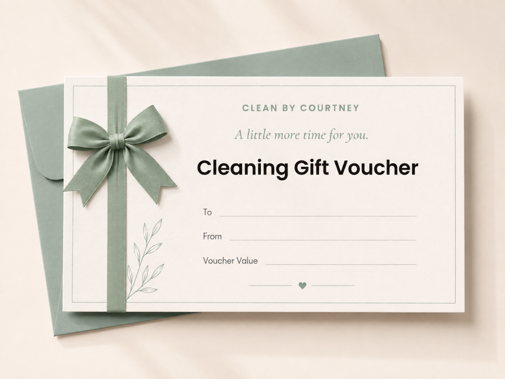 Clean by Courtney gift voucher